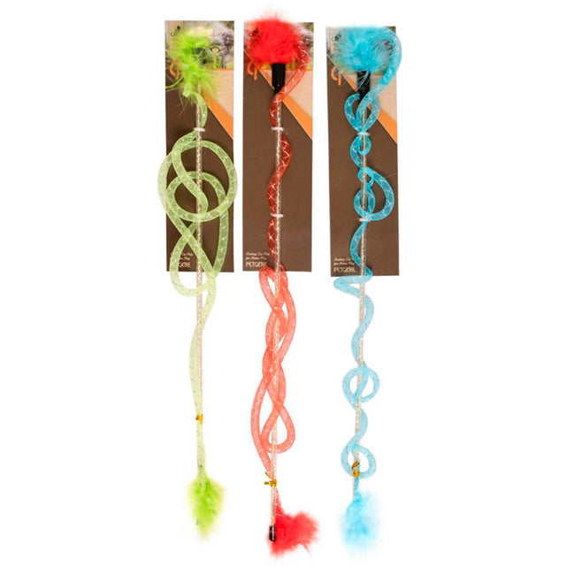 Drillepind m/glitter 100 cm - Maxi Zoo Danmark
