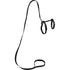Nylonsele + lineXL 35-60 cm sort - Maxi Zoo Danmark