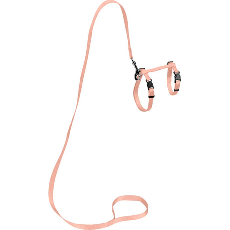 Nylonsele + lineS 19-30 cm abrikos - Maxi Zoo Danmark
