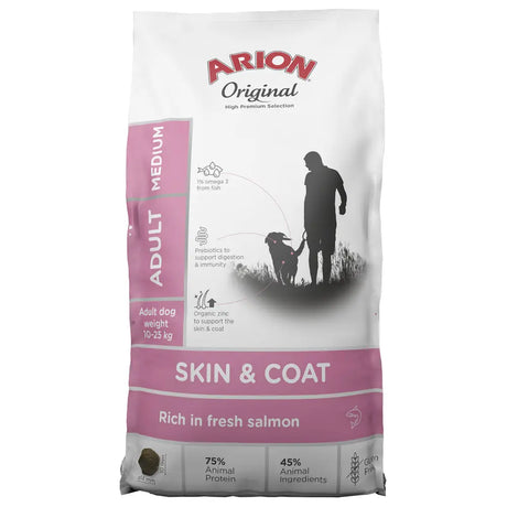 Adult Original Skin & Coat Medium fisk 12 kg - Maxi Zoo Danmark