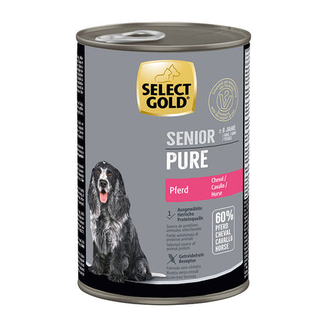 Senior Pure 100%hest 400 g - Maxi Zoo Danmark