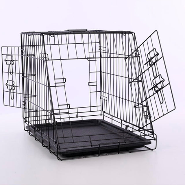 Transportbur skråS 63x44x50,5 cm sort - Maxi Zoo Danmark