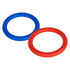 Ring naturgummi15 cm rød/gul - Maxi Zoo Danmark
