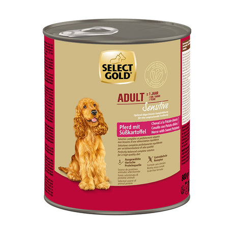 Adult Sensetivehest, sød kartofel  800g - Maxi Zoo Danmark