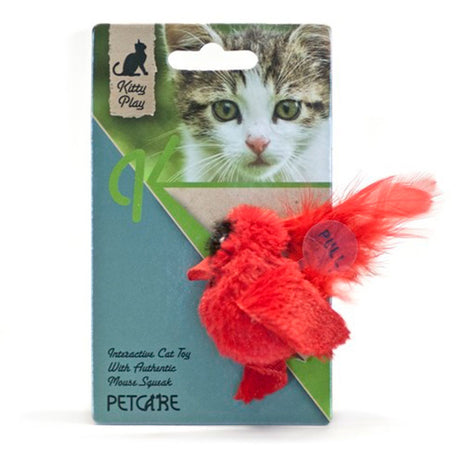 Plys-fugl m/fuglelyd KITTY PLAY