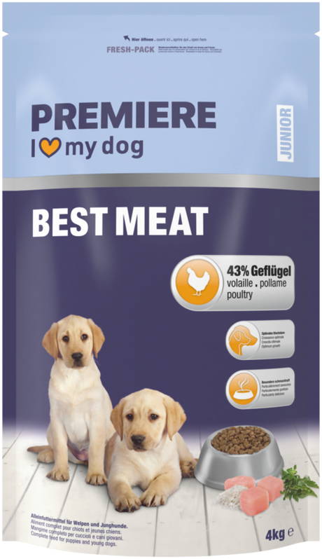 Junior Best Meat 4 kg fjerkræ - Maxi Zoo Danmark