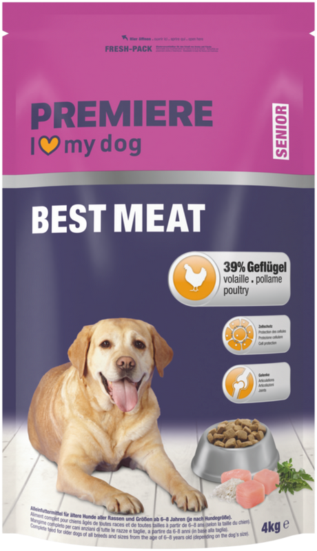 Senior Best Meat fjerkræ - Maxi Zoo Danmark