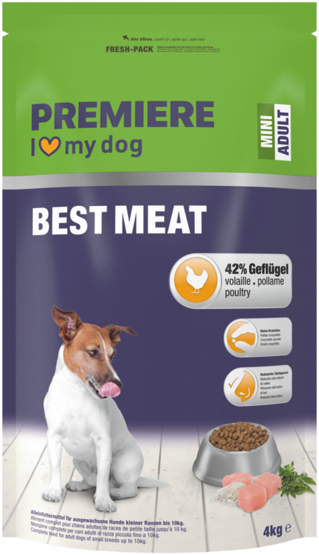 Adult Best Meat Mini 4 kg fjerkræ - Maxi Zoo Danmark
