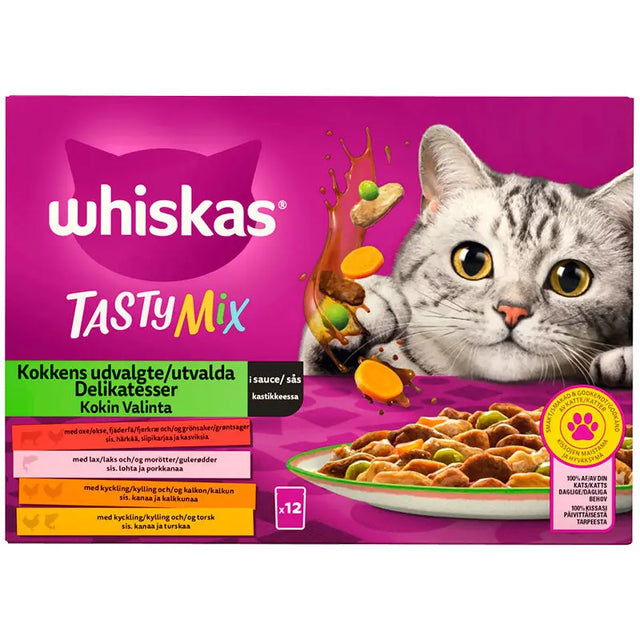 Adult Tasty Mix1 sovs 12x85 g chefens choice - Maxi Zoo Danmark