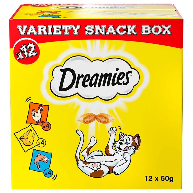 Adult dreamies Variety pack 12x85 g - Maxi Zoo Danmark