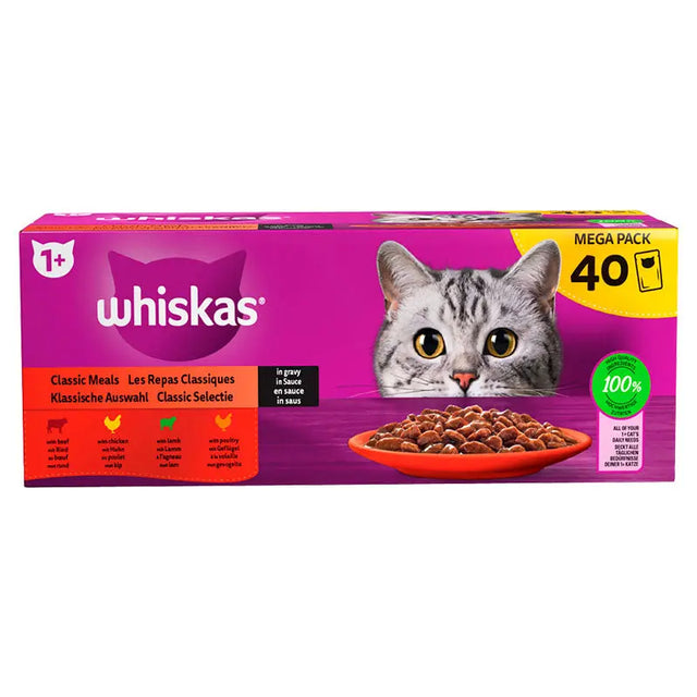 Adult core+1 Megapack sovs 40x85 g klassisk menu - Maxi Zoo Danmark