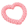 Bomuldsreb hjerte 15 cm - Maxi Zoo Danmark
