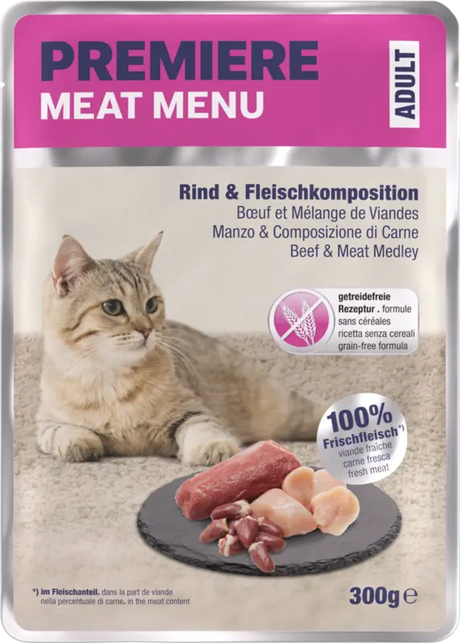 Adult Meat Menu okse 300 g - Maxi Zoo Danmark