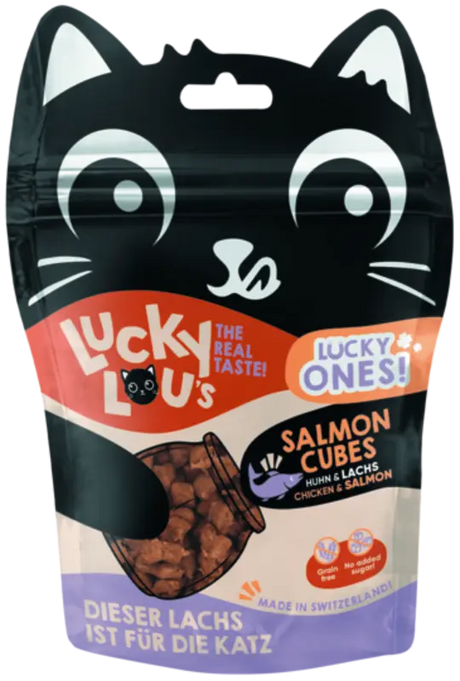 Cubes 80 g laks, kylling - Maxi Zoo Danmark