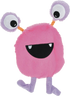 Monster m/reb 2-i-1 S/M pink