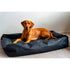 Lounge Bed 80x100 cm sort