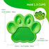 Slow Feeder Lick Pad 36x30x3 cm grøn - Maxi Zoo Danmark