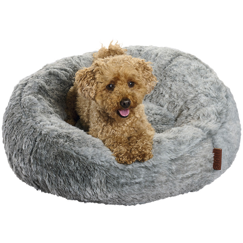 Hundeseng Fluffy Copenhagen L grå