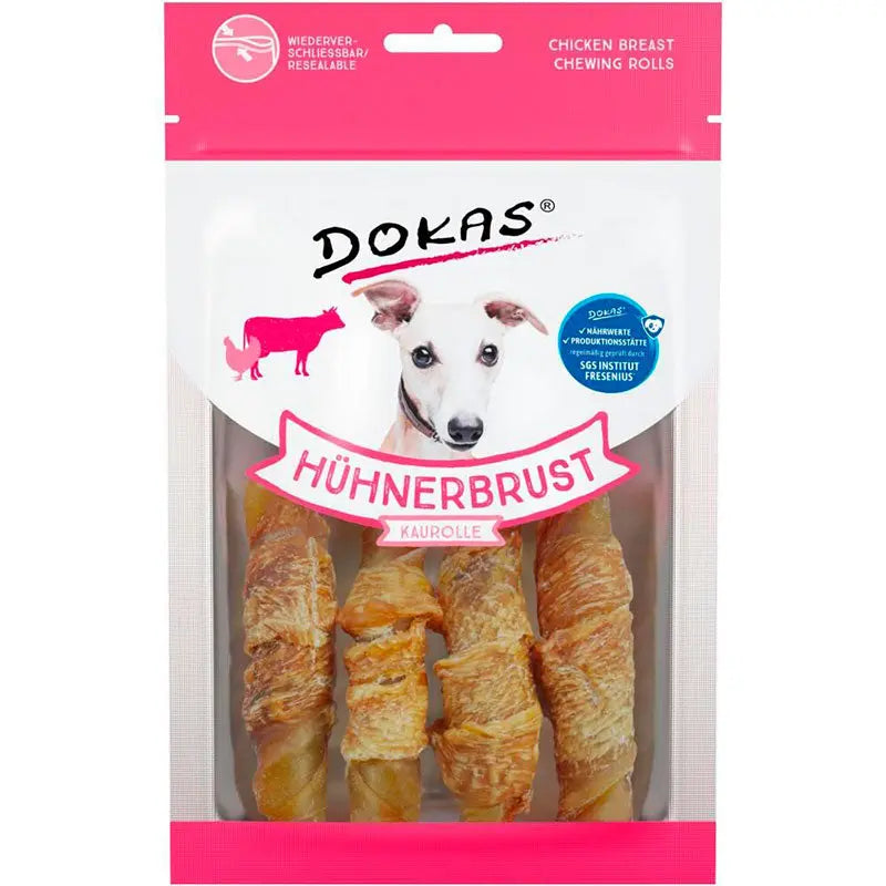 Kyllingebryst tyggeruller 90 g - Maxi Zoo Danmark