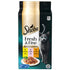 Fresh & Fine menuboks pouch m/sauce fisk + fjerkræ 6x50g - Maxi Zoo Danmark