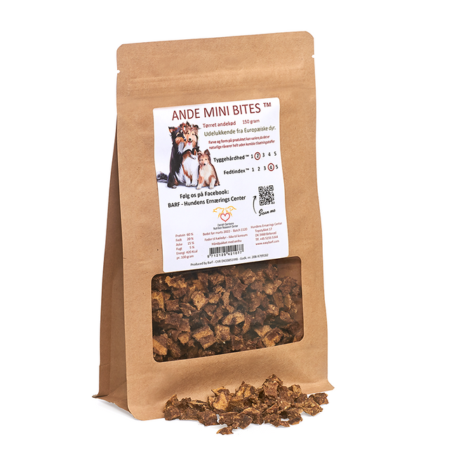Mini bites and 150g - Maxi Zoo Danmark