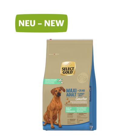 Adult sensitive Maxi silkeorm 12 kg - Maxi Zoo Danmark