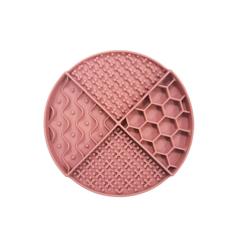 Slikkemåtte Rosie21x21x2,4 cm bordeaux - Maxi Zoo Danmark