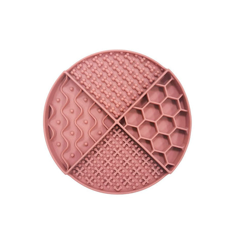 Slikkemåtte Rosie21x21x2,4 cm bordeaux - Maxi Zoo Danmark