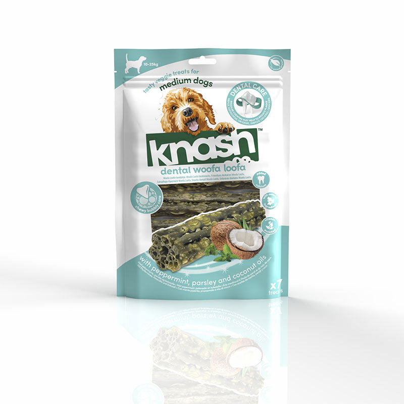 Woofa Loofa mint/kokos 7 stk - Maxi Zoo Danmark