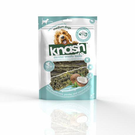 Woofa Loofa mint/kokos 7 stk - Maxi Zoo Danmark