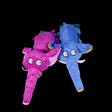 Elefant 33 cm ass. farver - Maxi Zoo Danmark