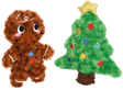 Xmas Plush 25 cm ass. - Maxi Zoo Danmark