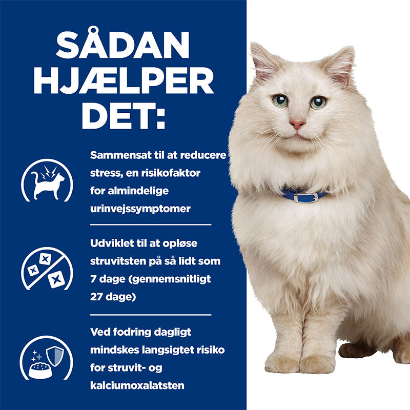 Diætetisk Feline c/d Multicare Stress kylling 3 kg