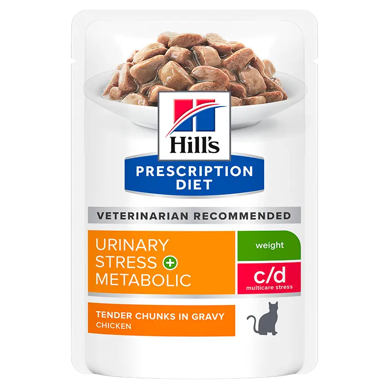 Diæ.Multicare Stress+Metabolic kylling 12x85 g - Maxi Zoo Danmark