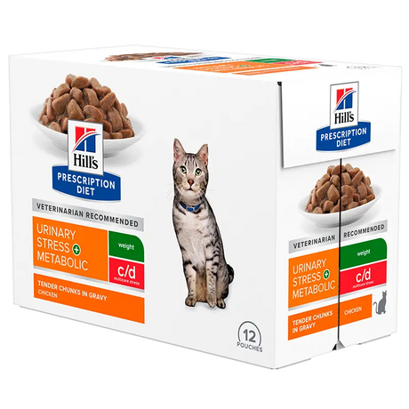 Diæ.Multicare Stress+Metabolic kylling 12x85 g - Maxi Zoo Danmark