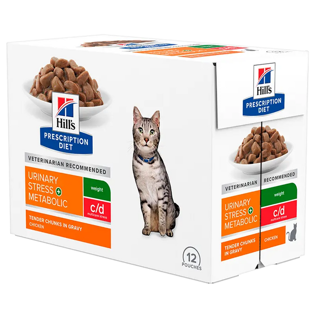 Diæ.Multicare Stress+Metabolic kylling 12x85 g - Maxi Zoo Danmark