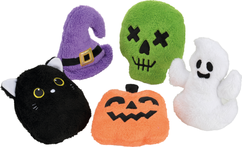 Halloween plyslegetøj 20 cm ass. - Maxi Zoo Danmark