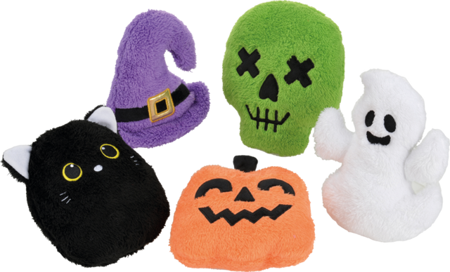 Halloween plyslegetøj 20 cm ass. - Maxi Zoo Danmark
