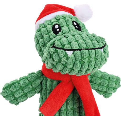 XMAS krokodille L 30 cm - Maxi Zoo Danmark