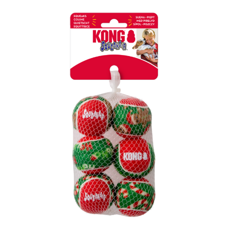 Holiday SqueakAir bolde S 6-pak - Maxi Zoo Danmark