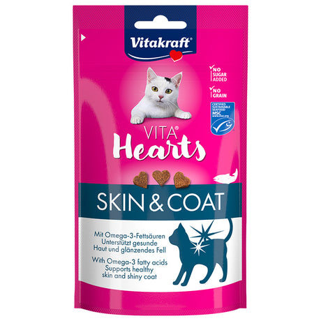 Vita Hearts Skin & Coat 40g - Maxi Zoo Danmark