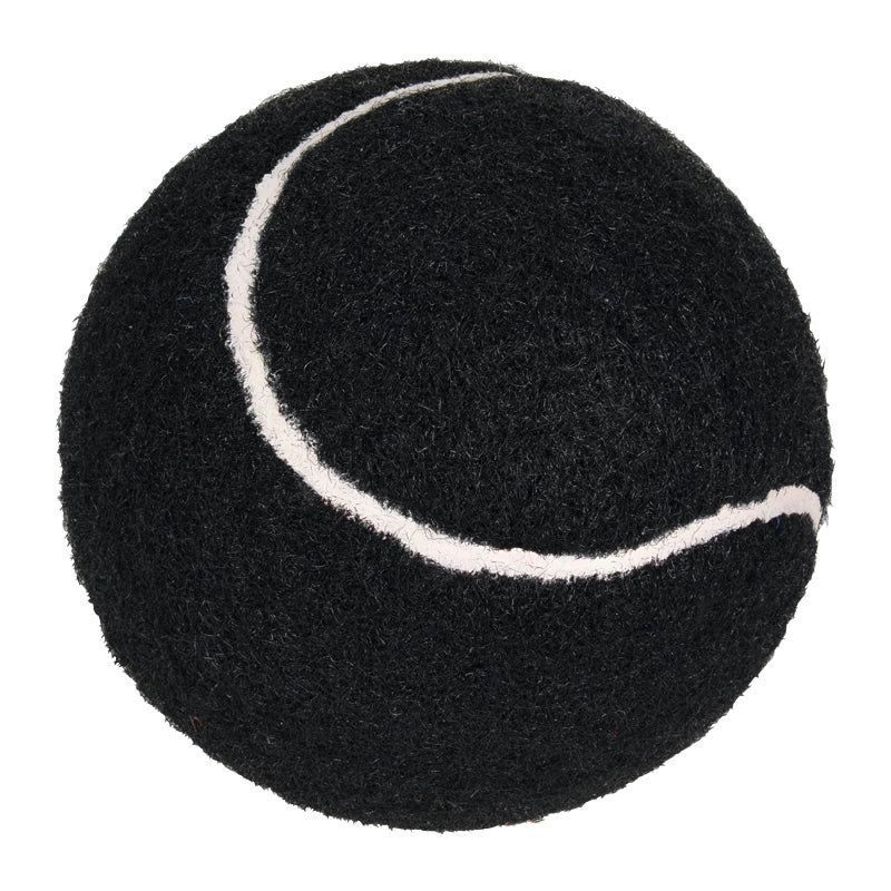 Tennisbold 6 cm sort