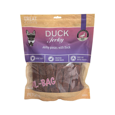 Tørret andekød strimler 1 kg - Maxi Zoo Danmark
