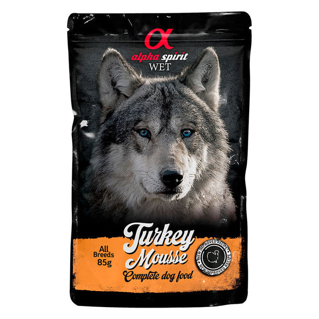 Adult vådfoder Mousse pouch turkey 85 g - Maxi Zoo Danmark
