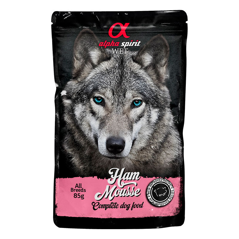 Adult vådfoder Mousse pouch ham 85 g - Maxi Zoo Danmark