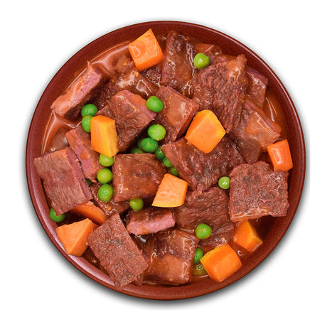 Adult vådfoder Real Food beef Stew 280 g - Maxi Zoo Danmark