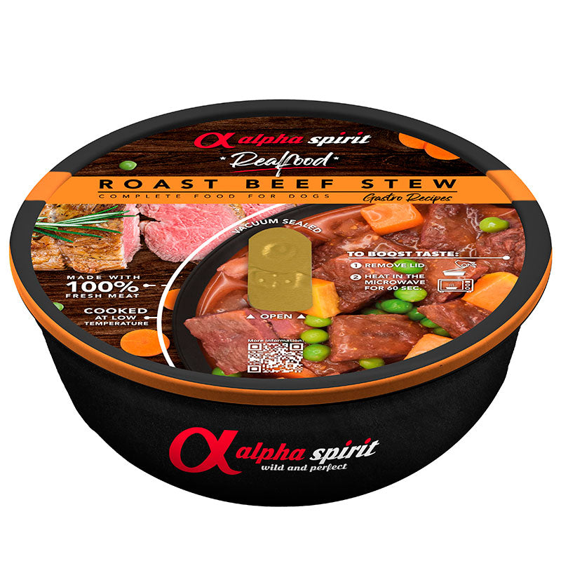 Adult vådfoder Real Food beef Stew 280 g - Maxi Zoo Danmark
