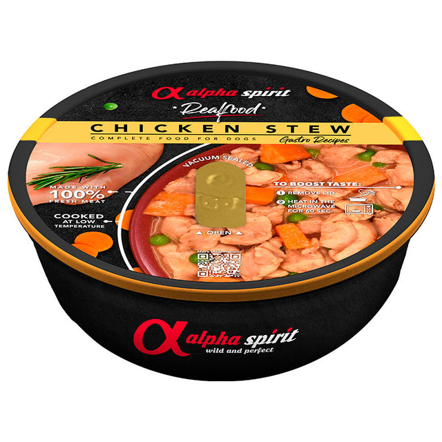Adult vådfoder Real Food chicken Stew 280 g - Maxi Zoo Danmark
