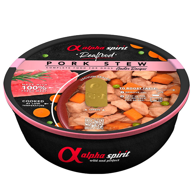 Adult vådfoder Real Food pork Stew 280 g - Maxi Zoo Danmark