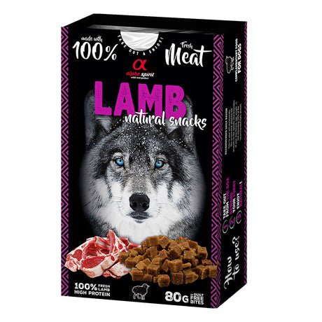 Snack Naturals Dog lamb 80 g - Maxi Zoo Danmark